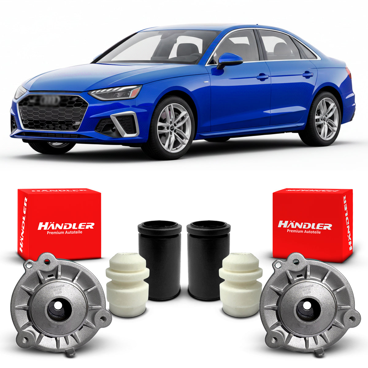 Par Kit Coxim Batente Händler Dianteiro Audi A4 2020 A 2024