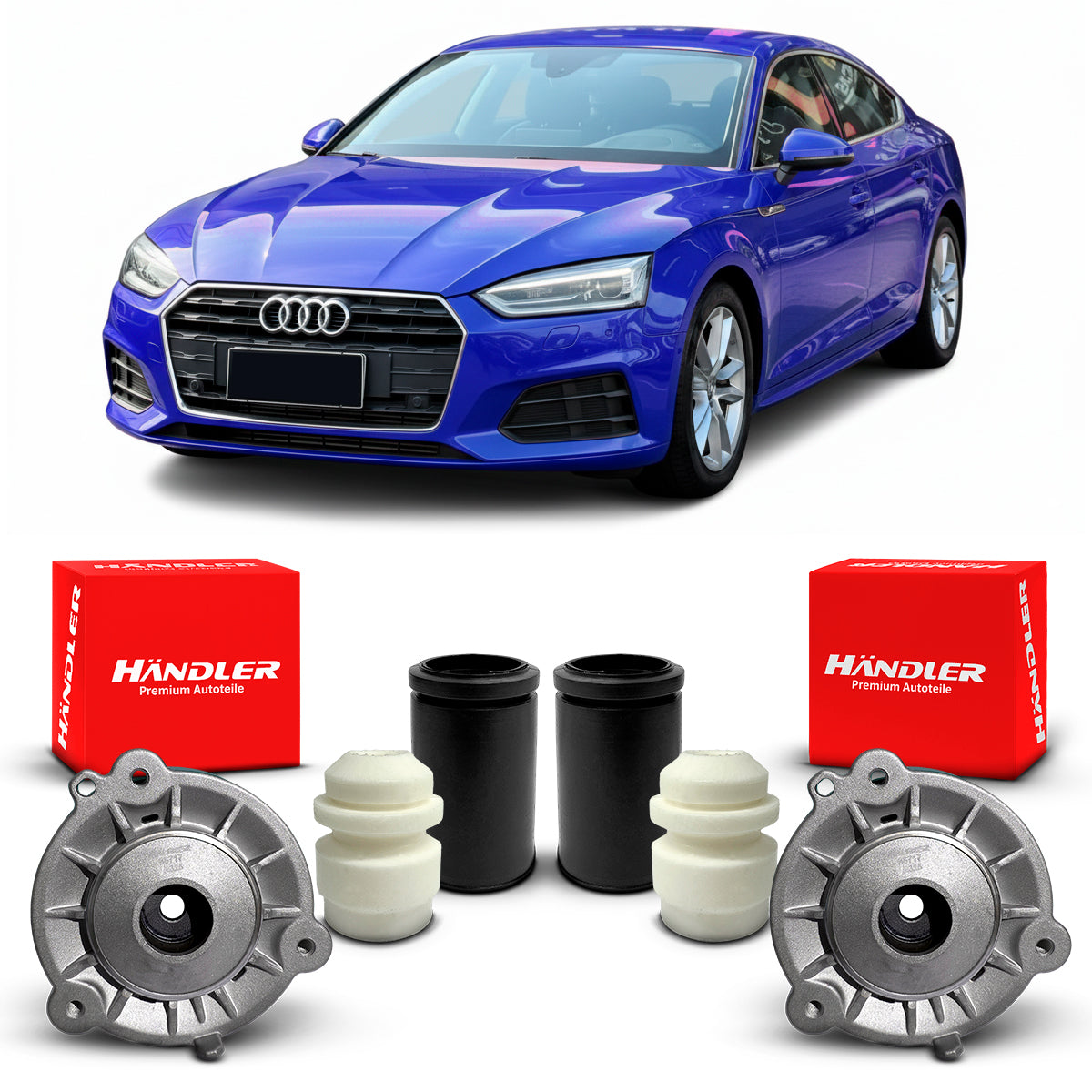 Par Kit Coxim Batente Händler Dianteiro Audi A5 2017 A 2019