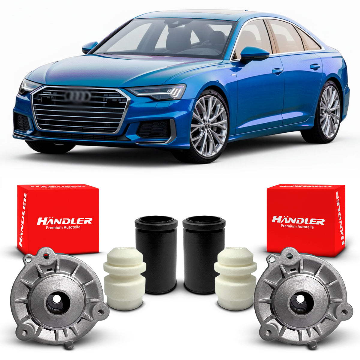 Par Kit Coxim Batente Händler Dianteiro Audi A6 2019 A 2022
