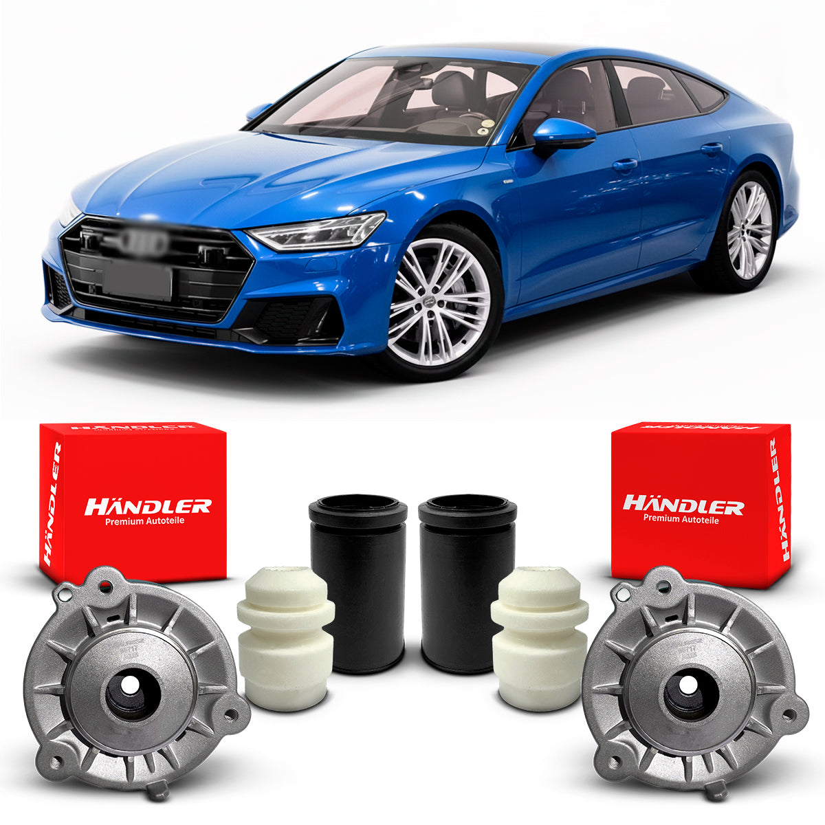 Par Kit Coxim Batente Händler Dianteiro Audi A7 2019 A 2021