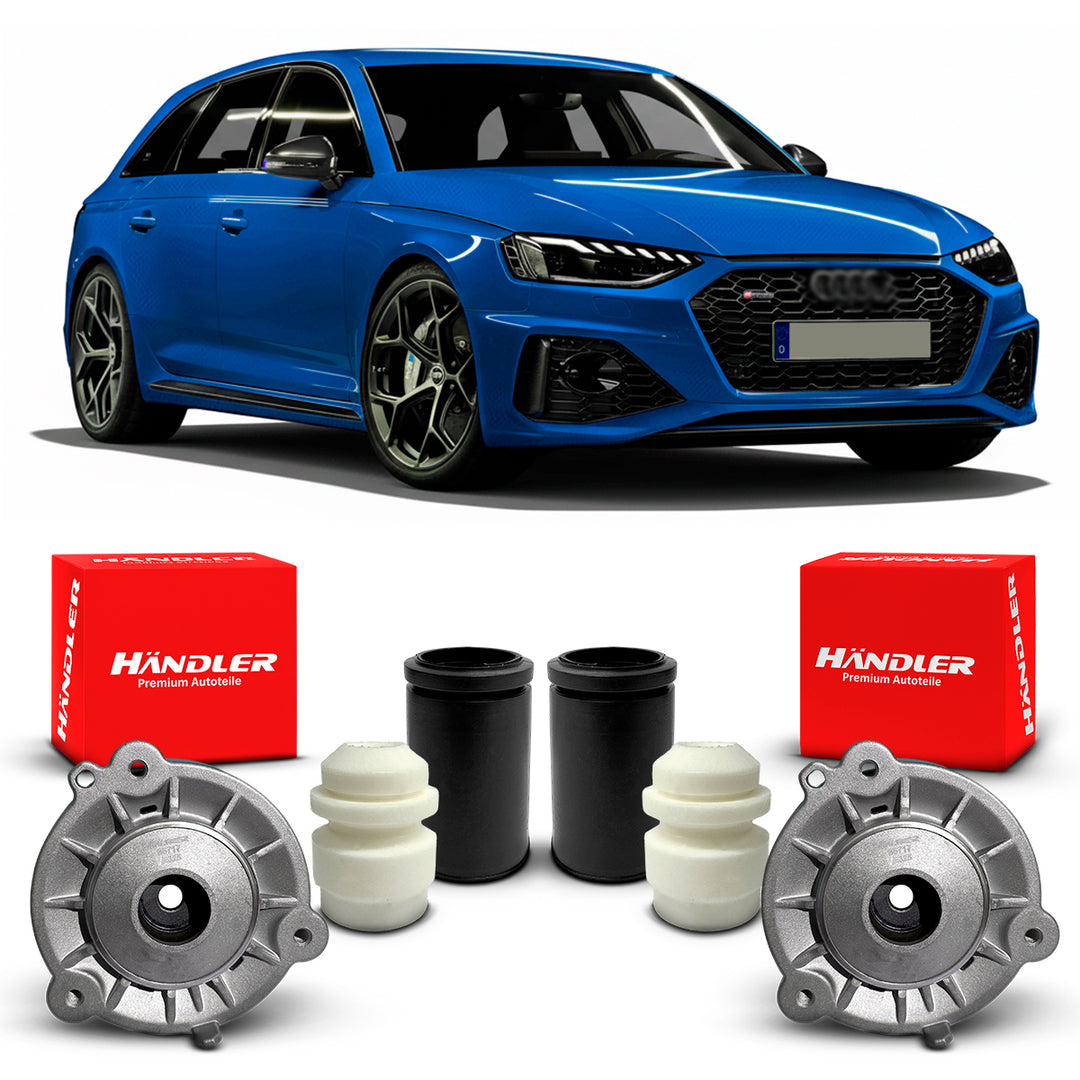 2 Kit Coxim Batente Händler Dianteiro Audi RS4 Avant 2018 A 2025