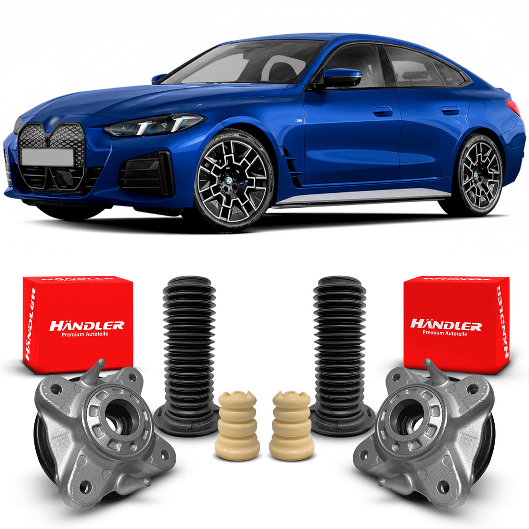 Kit Coxim Batente Rolamento Dianteiro BMW i4 Elétrico 2022 A 2025