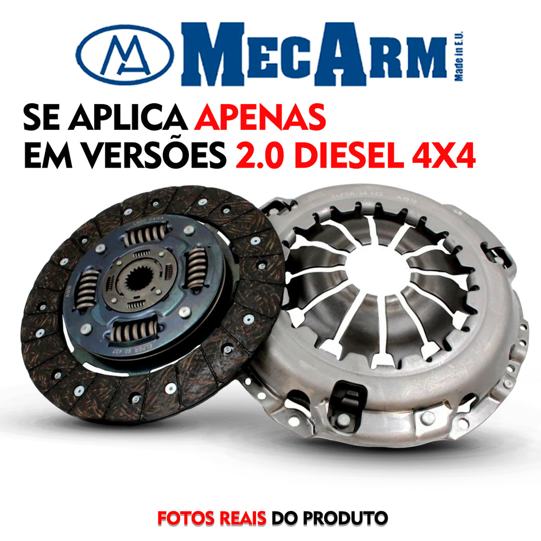 Kit Embreagem Platô Mecarm Jeep Compass 2.0 Diesel 2016 A 2019