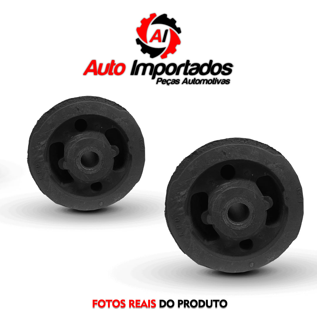 Par Bucha do Eixo Suspensão Traseira Renault Logan 2008 a 2022